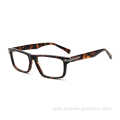 New Fashion Rectangle Full Rim Acetate Built-in Flex Hinge Glasses Frames